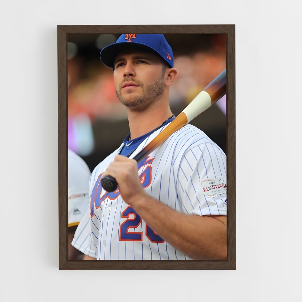 Poster Pete alonso batte – affiche Baseball (vue 5)